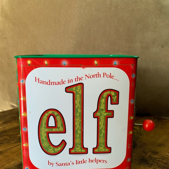 Elf The Movie Promo Jack In Box Toy Will Ferrell 2003 Rare Collectors Christmas - Picture 8 of 9